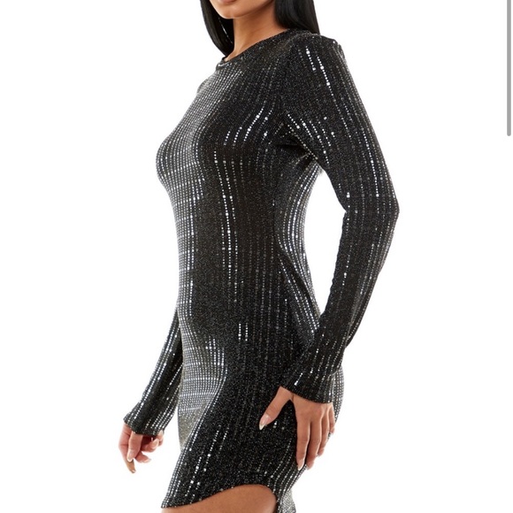 B Darlin bling dress  - NWOT - Picture 5 of 7